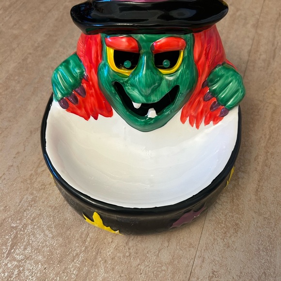Halloween Vintage It’s Alive Candy Dish! Emits Eerie crackling Laugh! Works! - Picture 5 of 10